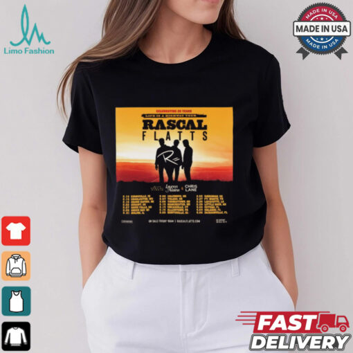 Rascal Flatts Return For Life Is A Highway Tour Shirt