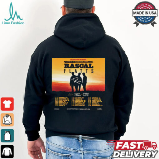 Rascal Flatts Return For Life Is A Highway Tour Shirt