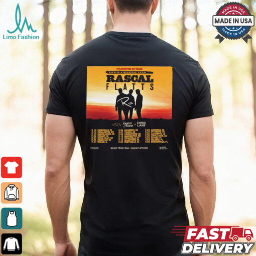 Rascal Flatts Return For Life Is A Highway Tour Shirt