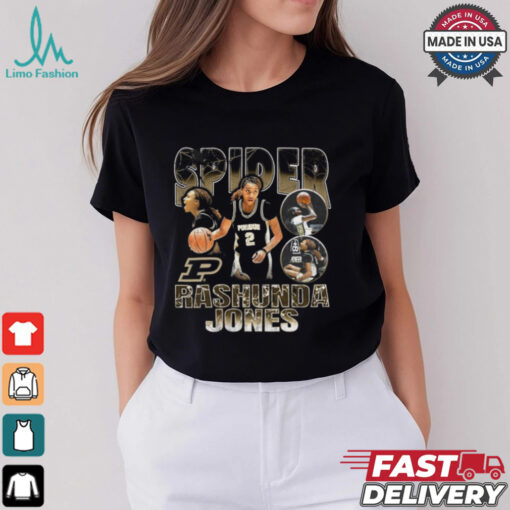 Rashunda Jones Purdue Boilermakers NCAA 90s Graphic t shirt