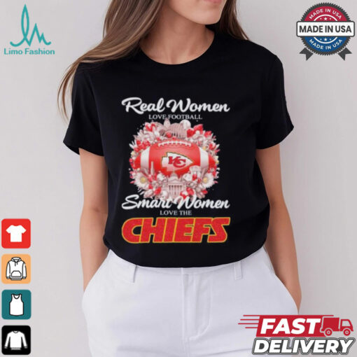 Real Women Love Football Smart Women Love The Kansas City Chiefs X Vintage Diamonds Shirt