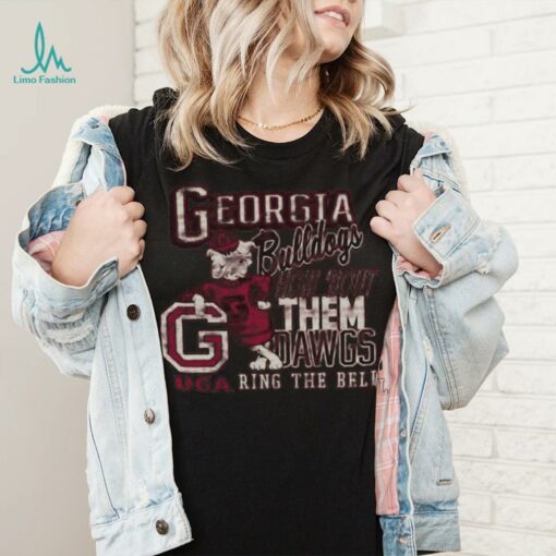Red Georgia Bulldogs Washed Vault T Shirt