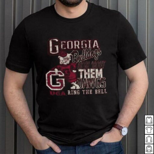 Red Georgia Bulldogs Washed Vault T Shirt