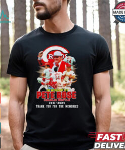 Reds in memory of Pete Rose Charlie Hustle 1941 2024 Shirt