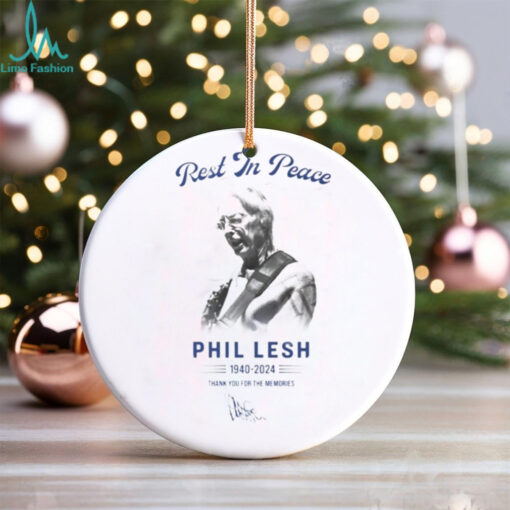 Rest In Peace Phil Lesh 1940 2024 thank you for the memories t shirt