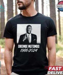 Rip Dikembe Mutombo 1966 2024 Shirt