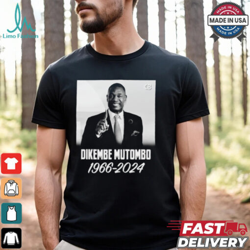 Rip Dikembe Mutombo 1966 2024 Shirt