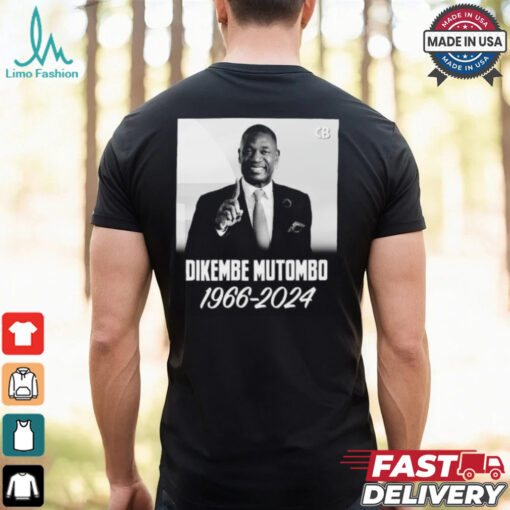 Rip Dikembe Mutombo 1966 2024 Shirt