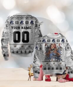 Rod Wave Rapper Custom Name Christmas Sweater Chirstmas Gifts 2024 Xmas For Family And Friends Ugly Sweater