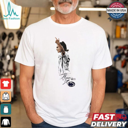 Rowan Lapi Penn State cartoon signature shirt