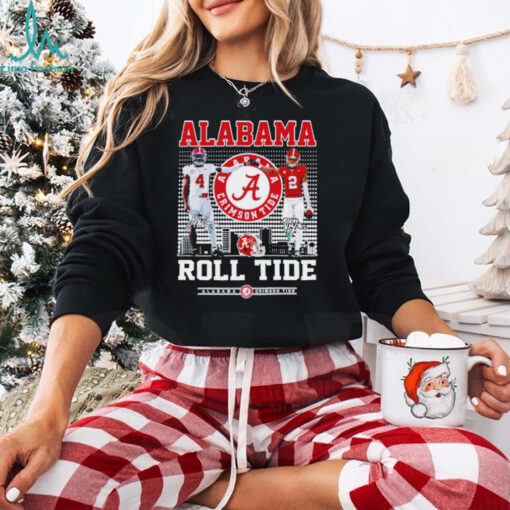 Ryan Williams And Jalen Milroe Alabama Crimson Tide Roll Tide signature shirt