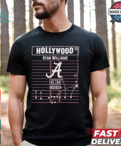 Ryan Williams Hollywood Ending Play Diagram Alabama Crimson Tide Football Shirts