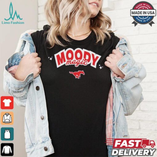 SMU Volleyball Moody Magic T shirts