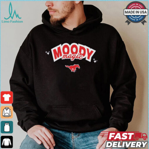 SMU Volleyball Moody Magic T shirts
