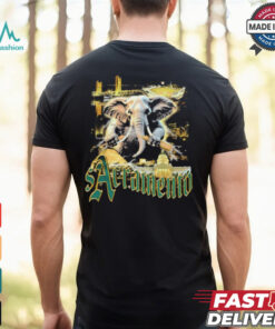 Sacramento Baseball Elephant Oakland Athletics MLB t shirt