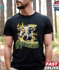 Sacramento Baseball Elephant Oakland Athletics MLB t shirt
