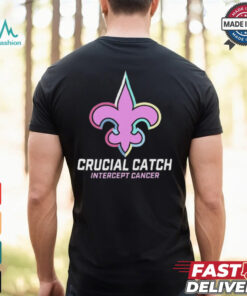 Saints Crucial Catch Intercept Cancer Shirt