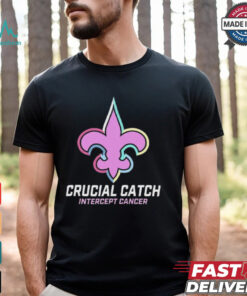 Saints Crucial Catch Intercept Cancer Shirt
