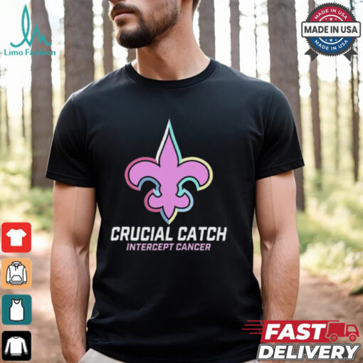 Saints Crucial Catch Intercept Cancer Shirt
