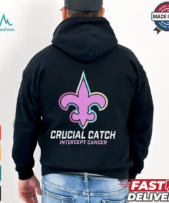 Saints Crucial Catch Intercept Cancer Shirt