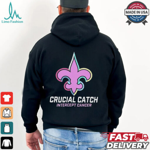 Saints Crucial Catch Intercept Cancer Shirt