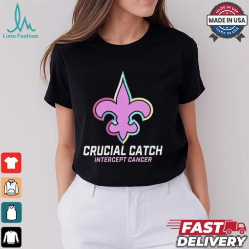 Saints Crucial Catch Intercept Cancer Shirt
