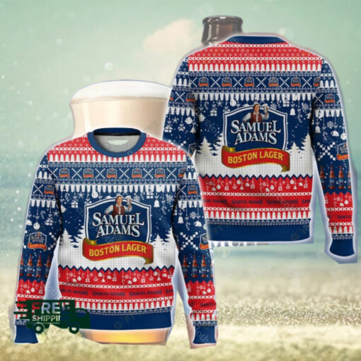 Samuel Adams Boston Lager Ugly Christmas Sweater