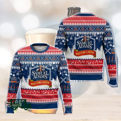 Samuel Adams Boston Lager Ugly Christmas Sweater