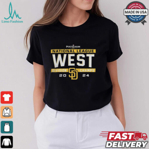 San Diego Padres 2024 Nl West Division Champions Shirt