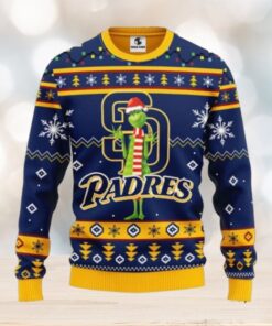 San Diego Padres Christmas Sweater Grinch Holiday