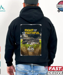 San Diego Padres Fight For The Faithful Team Photo NLDS MLB On October 2 2024 shirt