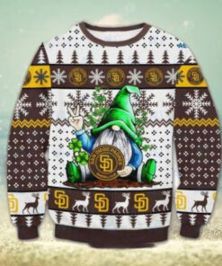 San Diego Padres Gnome Christmas Sweater Peaceful