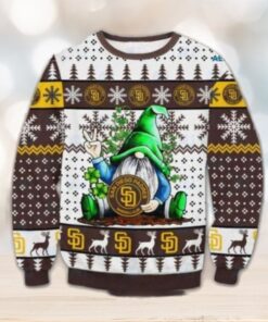 San Diego Padres Gnome Christmas Sweater Peaceful