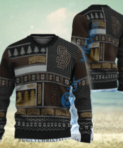 San Diego Padres Patchwork Christmas Sweater