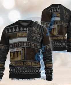 San Diego Padres Patchwork Christmas Sweater