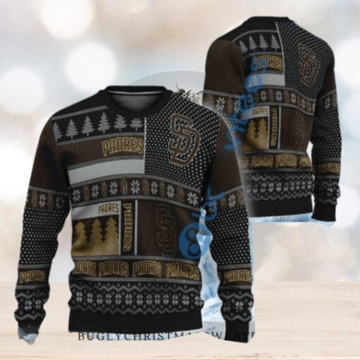 San Diego Padres Patchwork Christmas Sweater