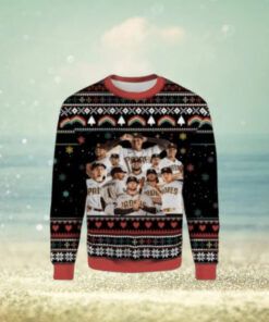 San Diego Padres Ugly Sweater Team Players Christmas