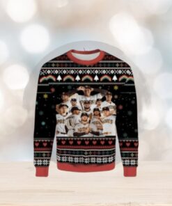 San Diego Padres Ugly Sweater Team Players Christmas