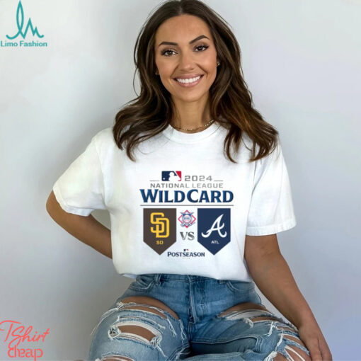 San Diego Padres Vs Atlanta Braves 2024 NL Wild Card Game T Shirt