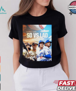 San Diego Padres vs Los Angeles Dodgers 2024 National League Division Series shirt