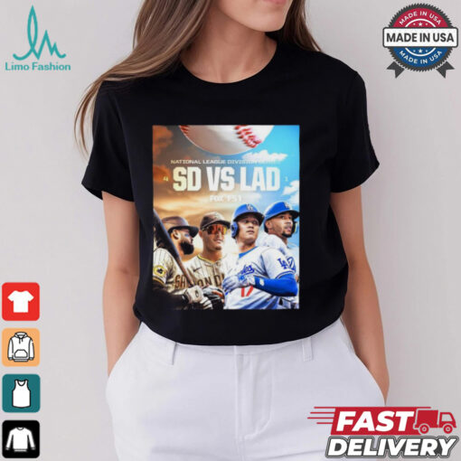 San Diego Padres vs Los Angeles Dodgers 2024 National League Division Series shirt