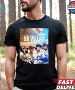 San Diego Padres vs Los Angeles Dodgers 2024 National League Division Series shirt