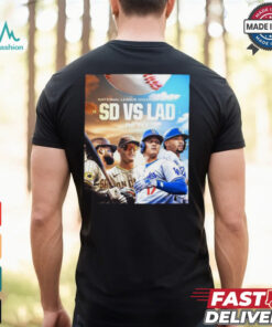 San Diego Padres vs Los Angeles Dodgers 2024 National League Division Series shirt