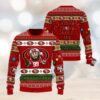 Smart Woman Loves Her Atlanta Falcons Christmas Holiday Sweater1