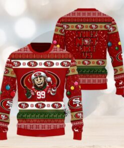 San Francisco 49ers Football NCAA Ugly Christmas Sweaters