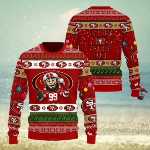 San Francisco 49ers Football NCAA Ugly Christmas Sweaters