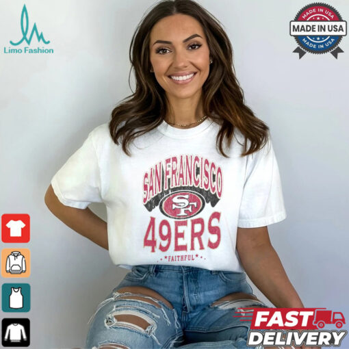 San Francisco 49ers Gameday Couture Women_s Time Out Oversized  shirt