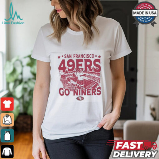 San Francisco 49ers Gameday Go Niners Vintage Stadium Shirt