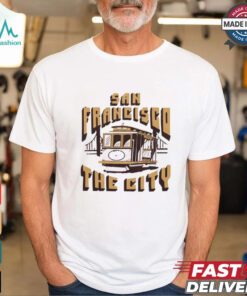 San Francisco 49ers Golden Train The City T shirts