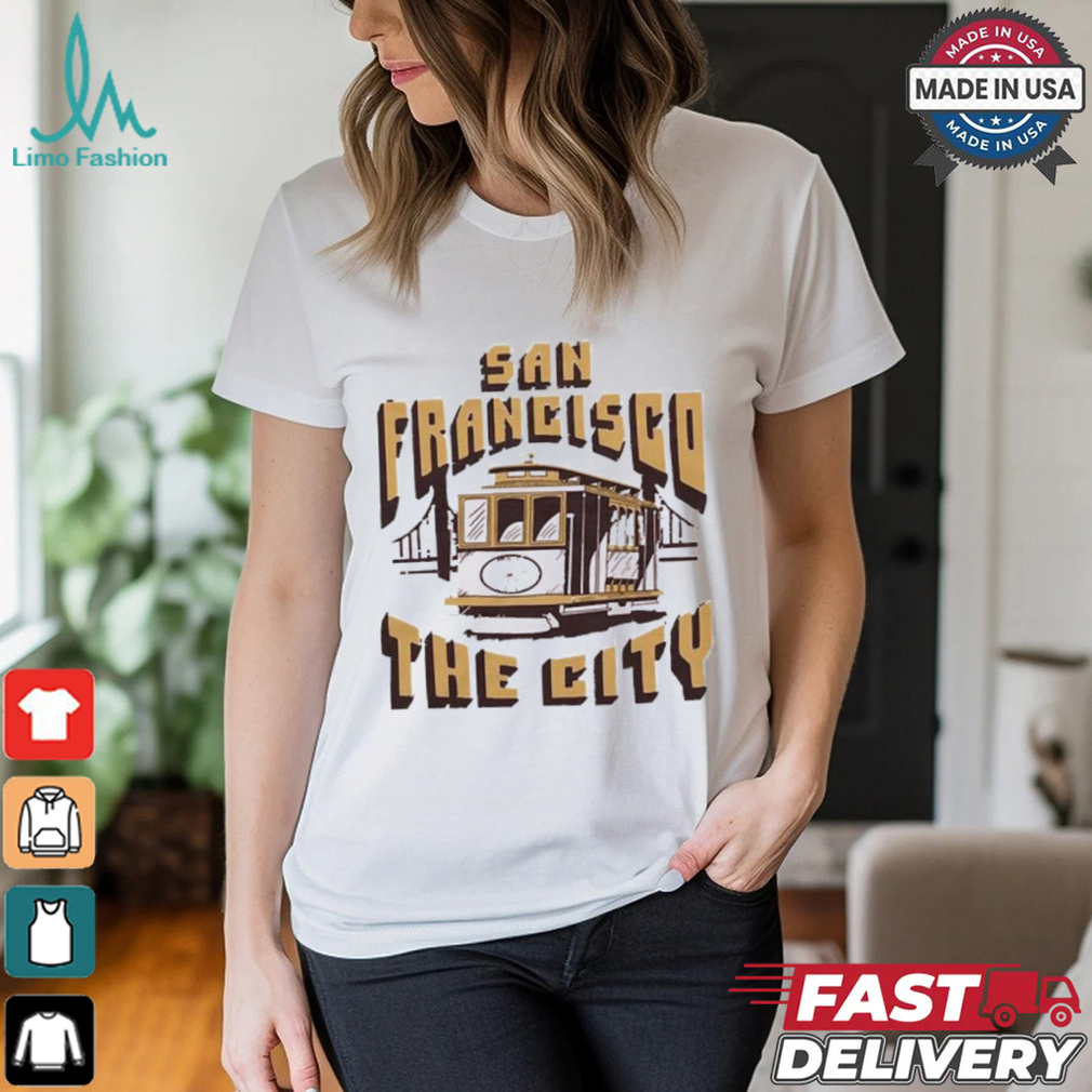 San Francisco 49ers Golden Train The City T shirts San Francisco 49ers Golden Train The City T shirts